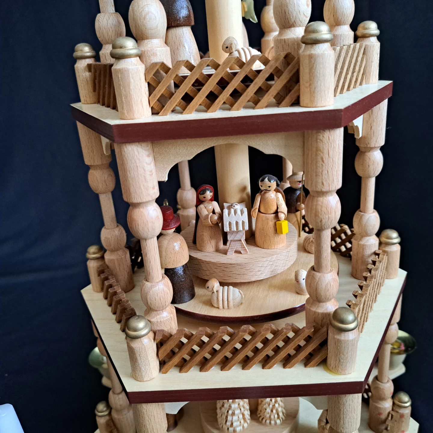 Authentic German Handcrafted Christmas pyramid - photo 4
