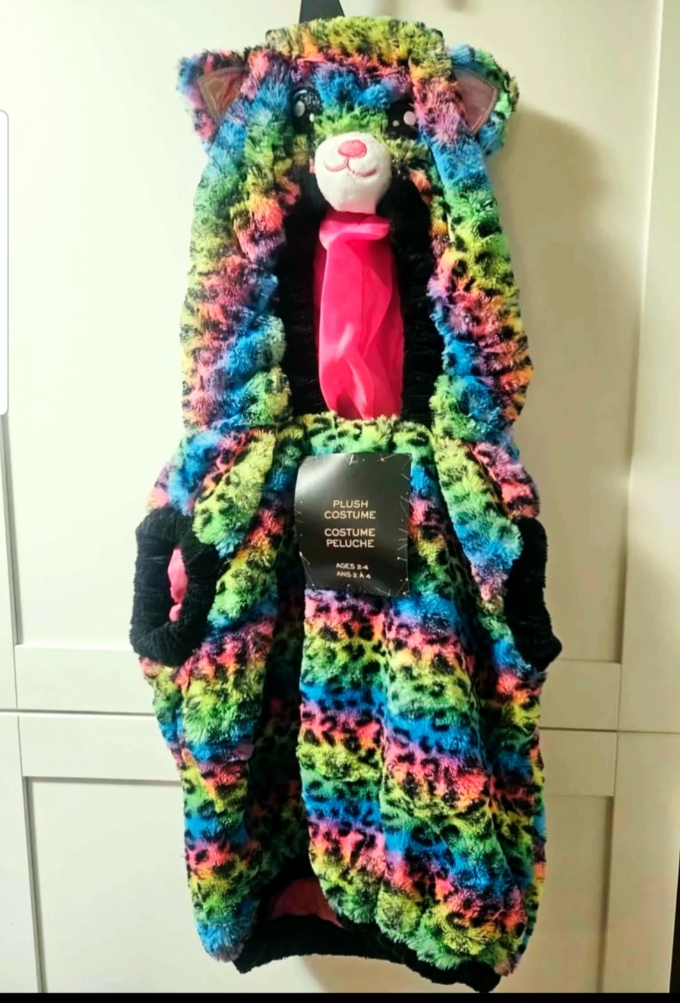 Rainbow Cat Halloween Costume Kids