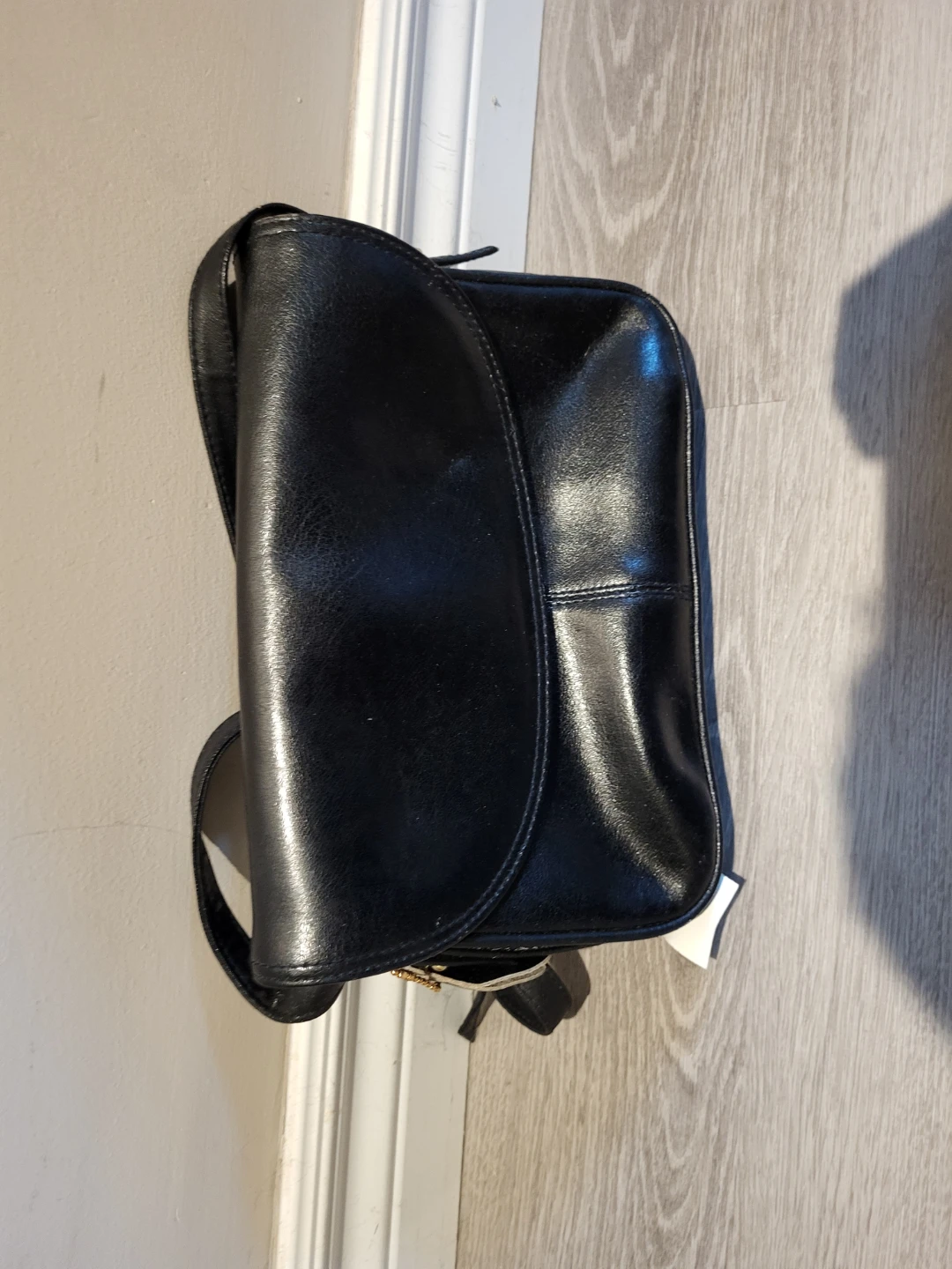 Naturalizer black genuine leather shoulder bag