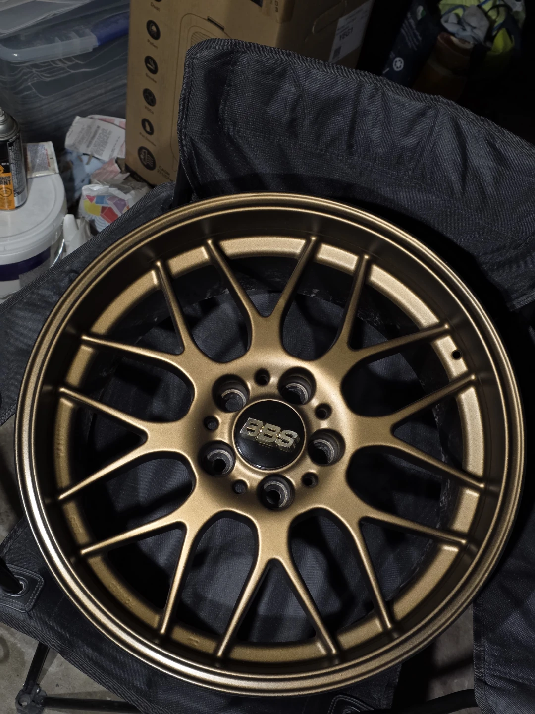 BBS RGR 18X9.5" 5X114.3 ET +20 - photo 2