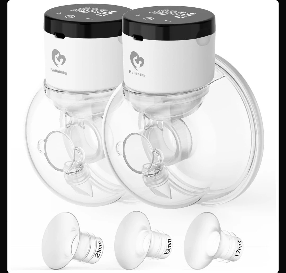 Bellababy Hands-Free Electric Breast Pump Set - photo 2