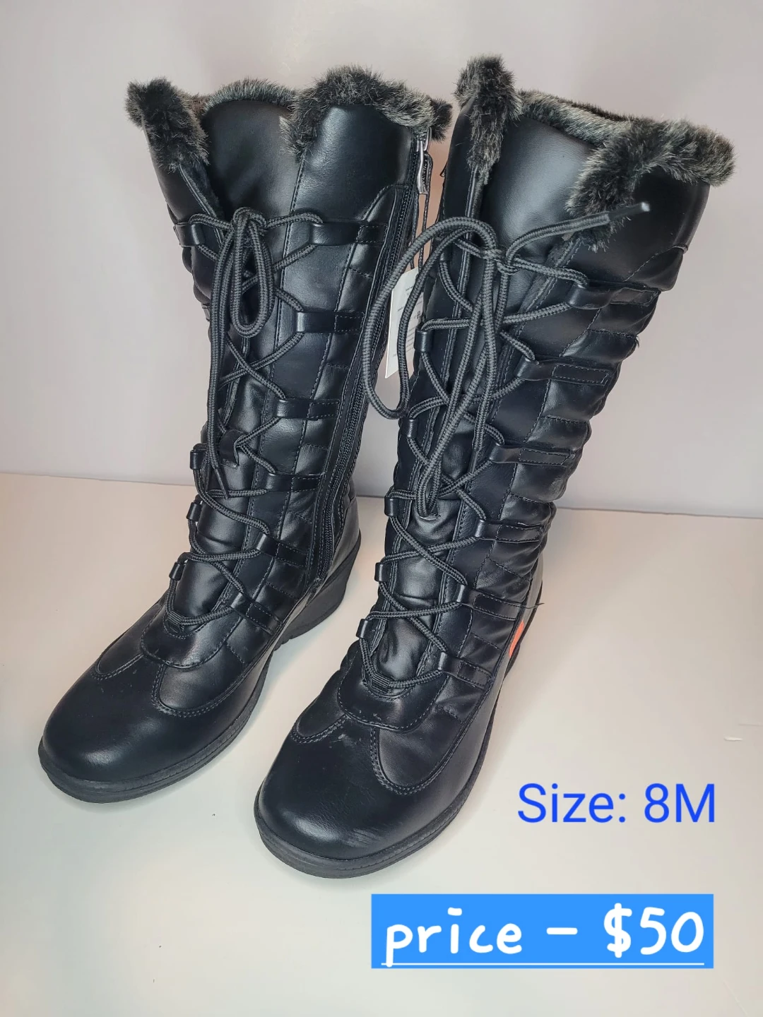 Aquatherm Santana Canada Black Winter Boots