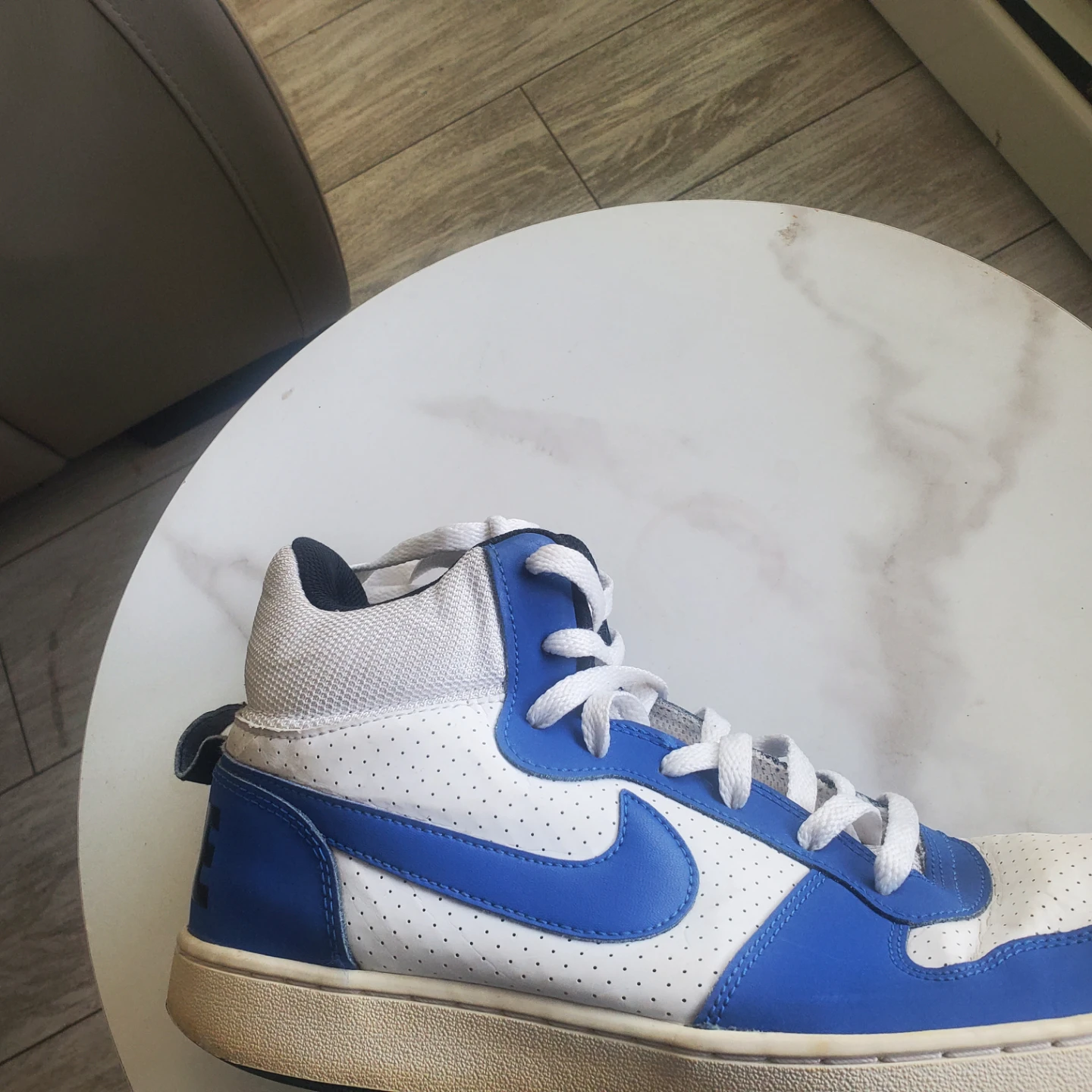 Nike terminator high white and blue - photo 2