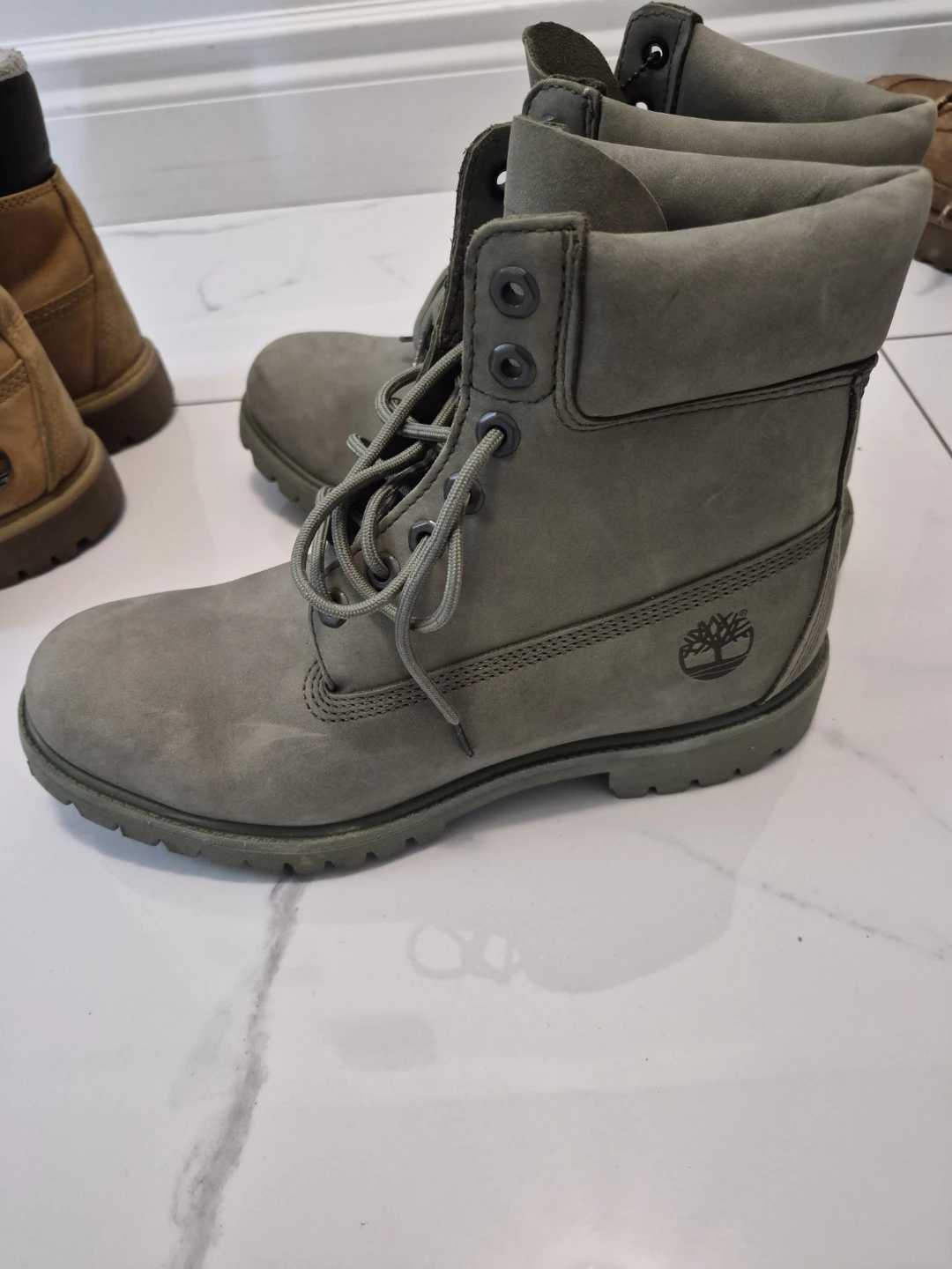 Timberland Waterproof Boots - Olive Green - photo 4