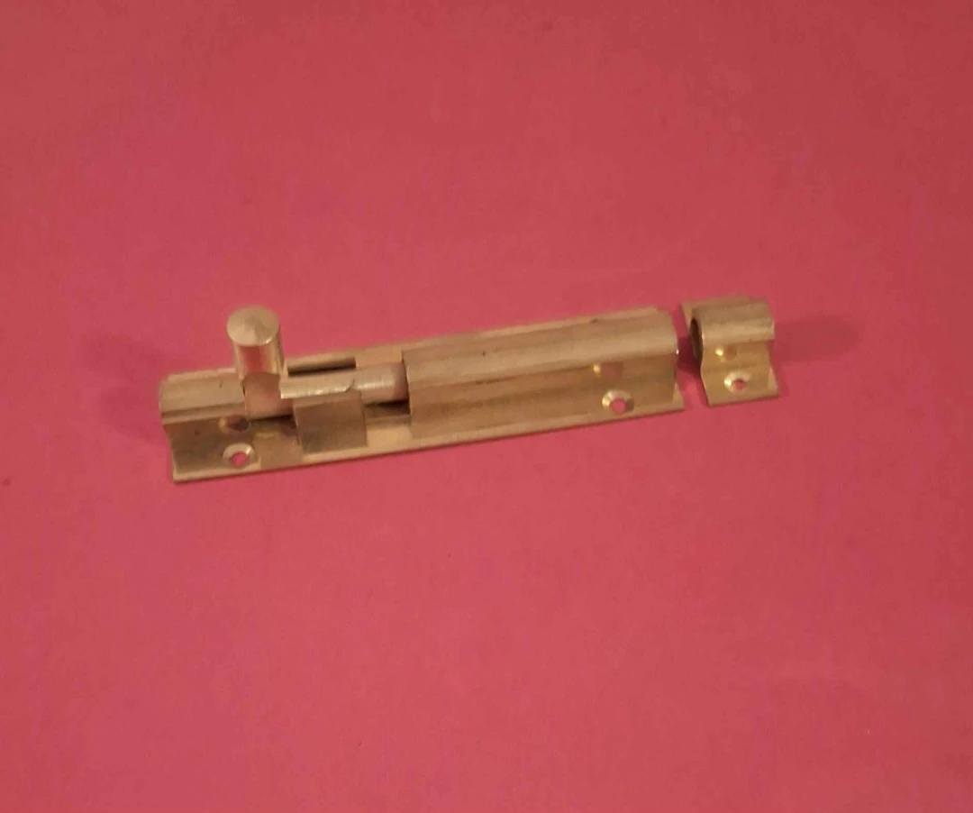 Small Brass Barrel Bolt 🏈 - photo 2