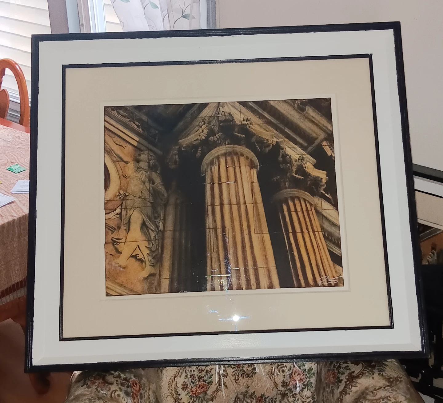 HUGE 34x38 AUTHENTIC ITALIAN - Solid Wood Roma Frame - photo 4