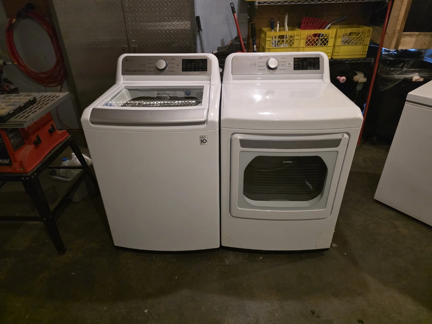 Washer and dryer only 6 months old