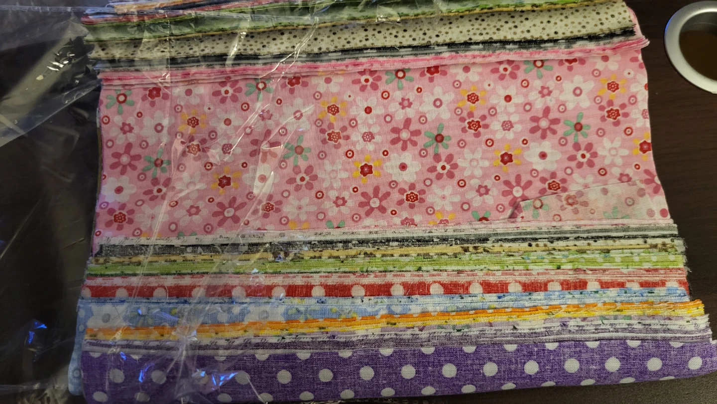 Assorted Cotton Fabric Squares