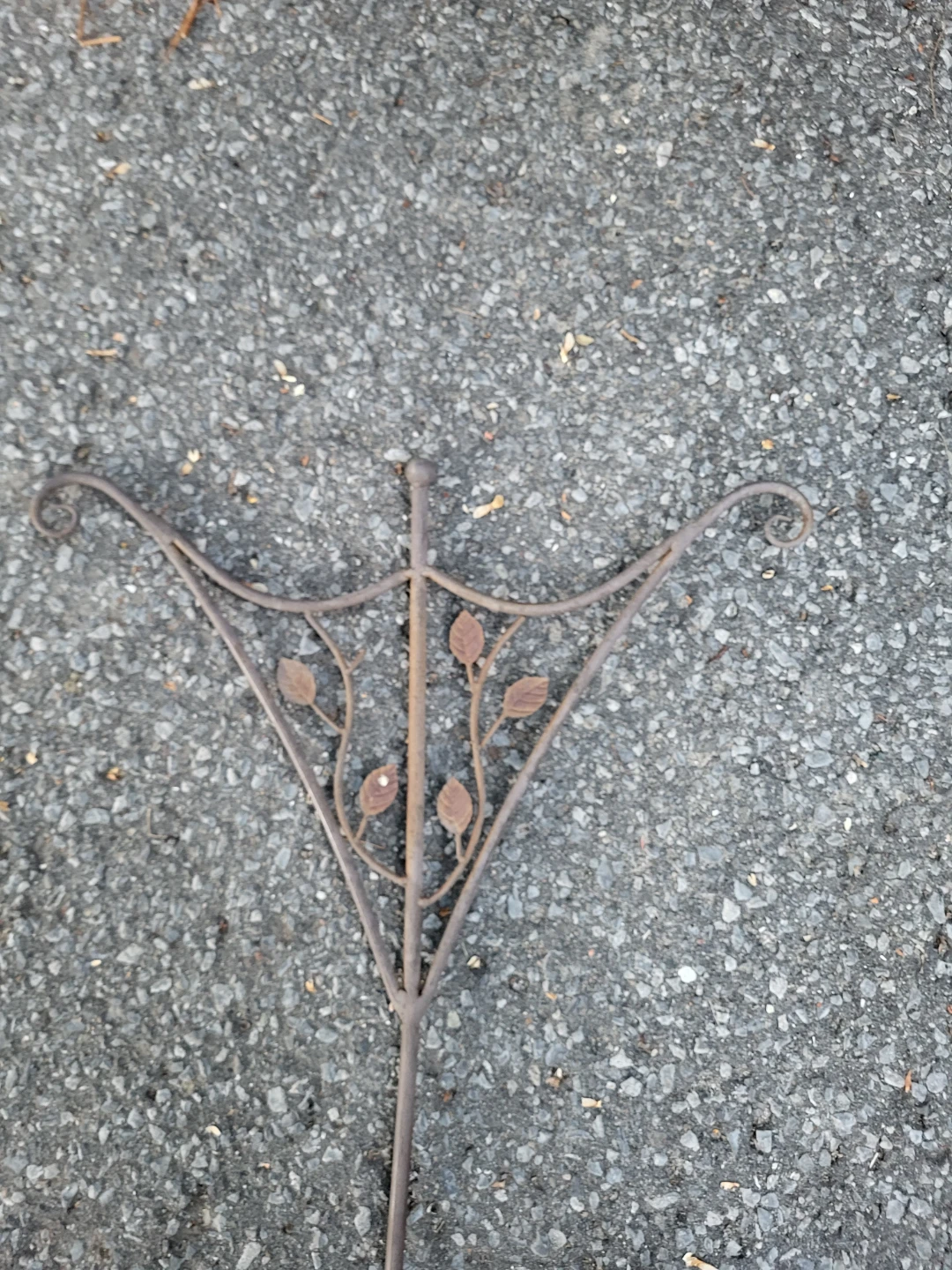 Tall Metal Garden Plant Hook - photo 2