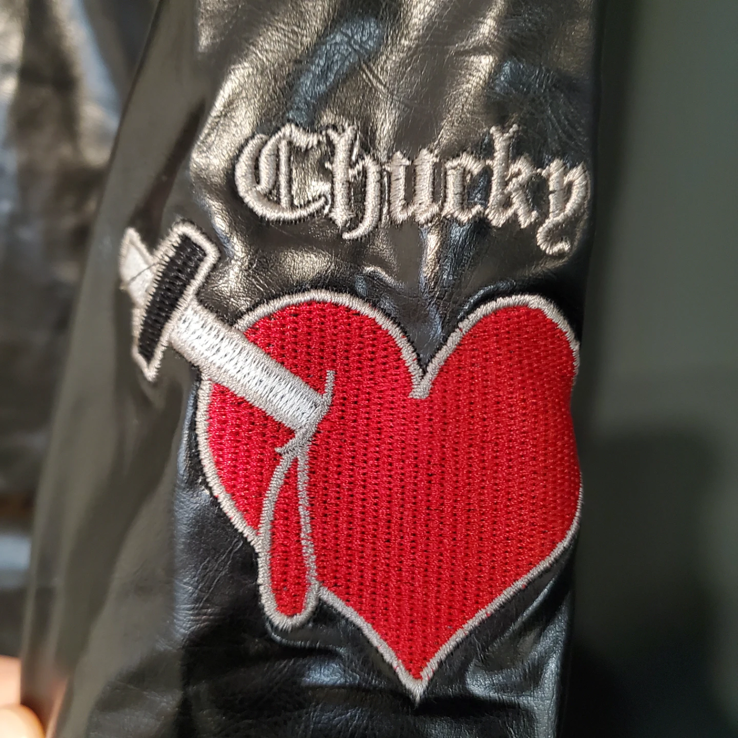 Chucky Faux Leather Jacket - photo 5
