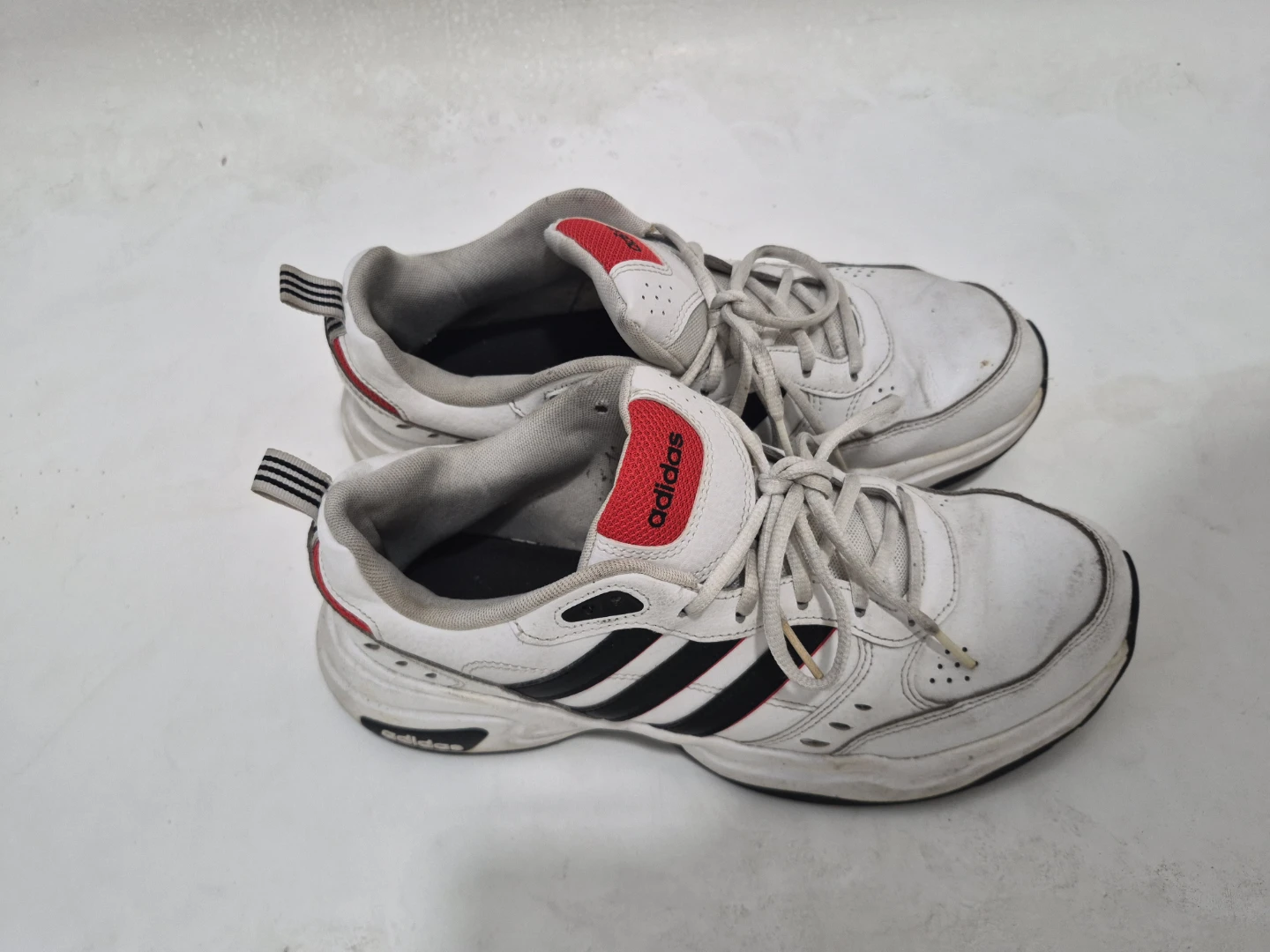 Adidas White Athletic Sneakers