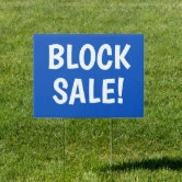 Block Sale Y