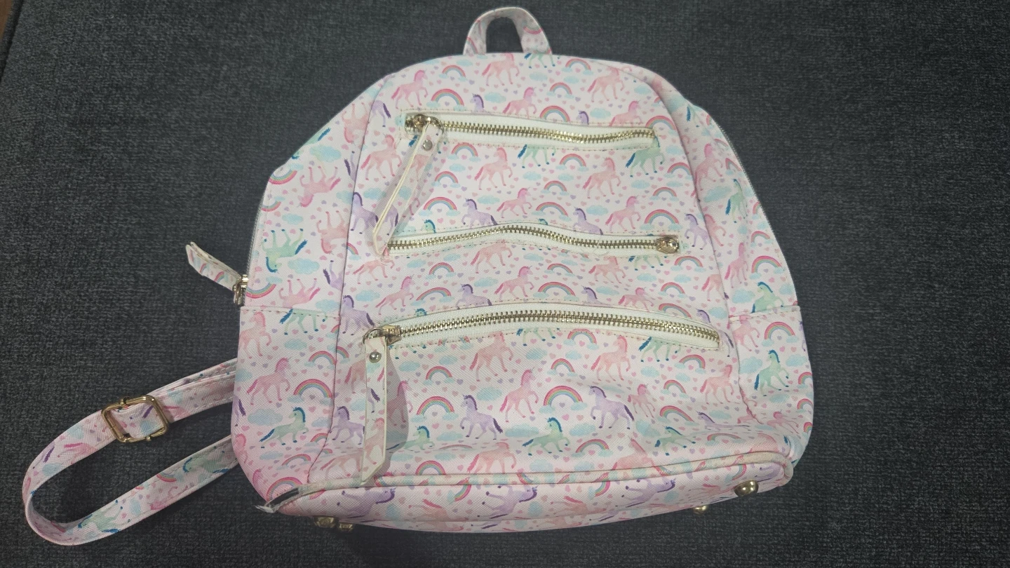 Unicorn Rainbow Backpack purse
