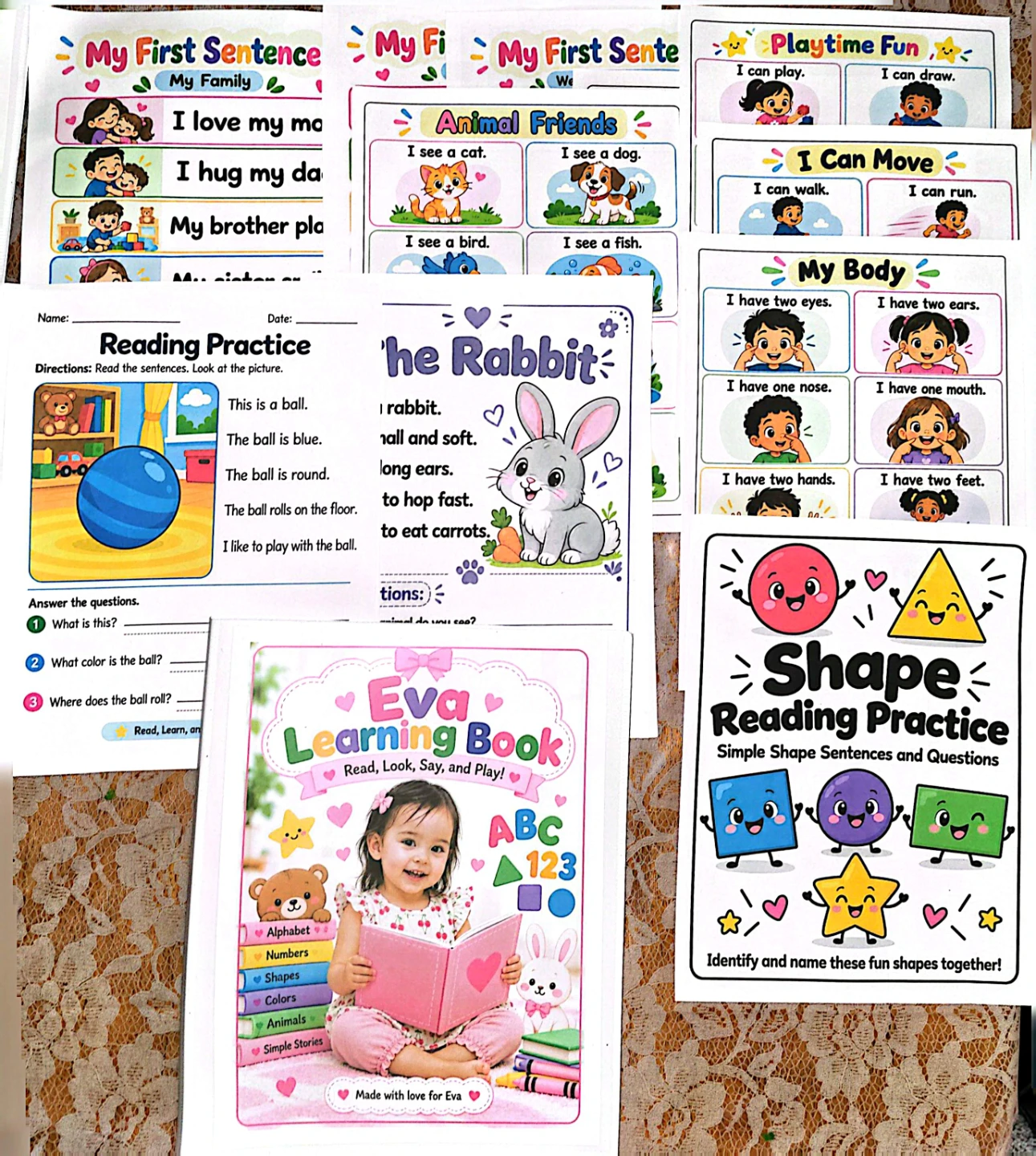 Personalized Learning Books for Toddlers & Preschoolers