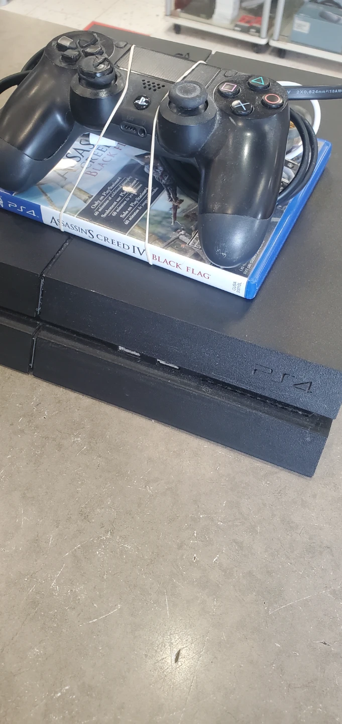PlayStation 4 Console with Controller and Game