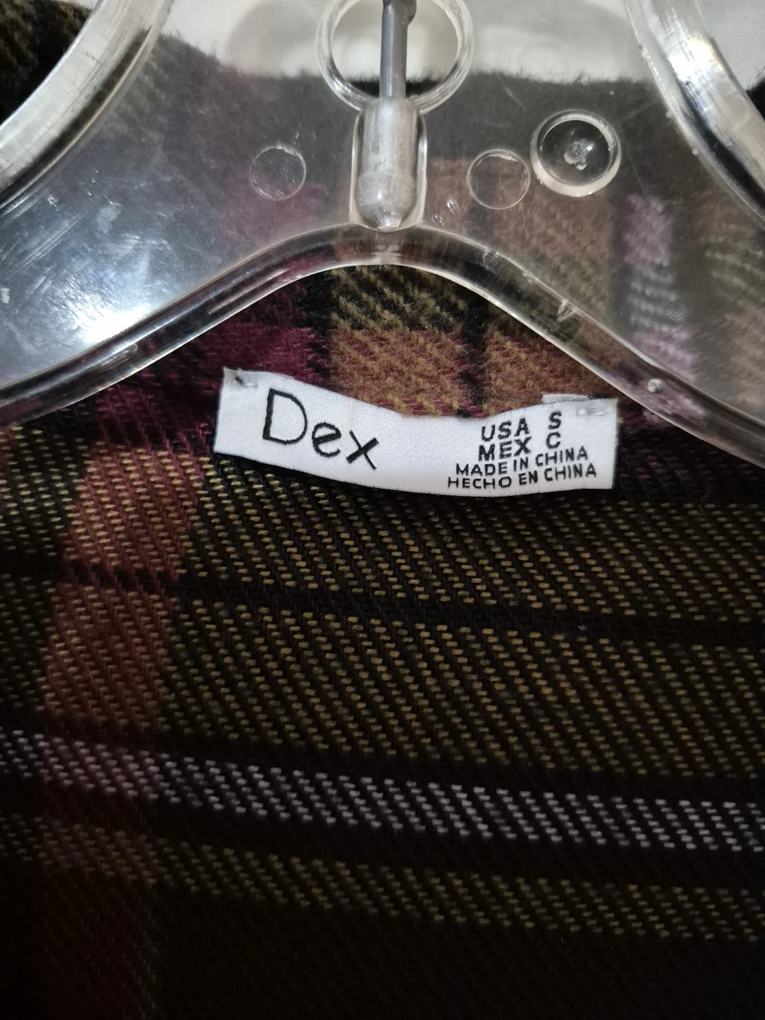 Dex Plaid Shirt Jacket Small - photo 2