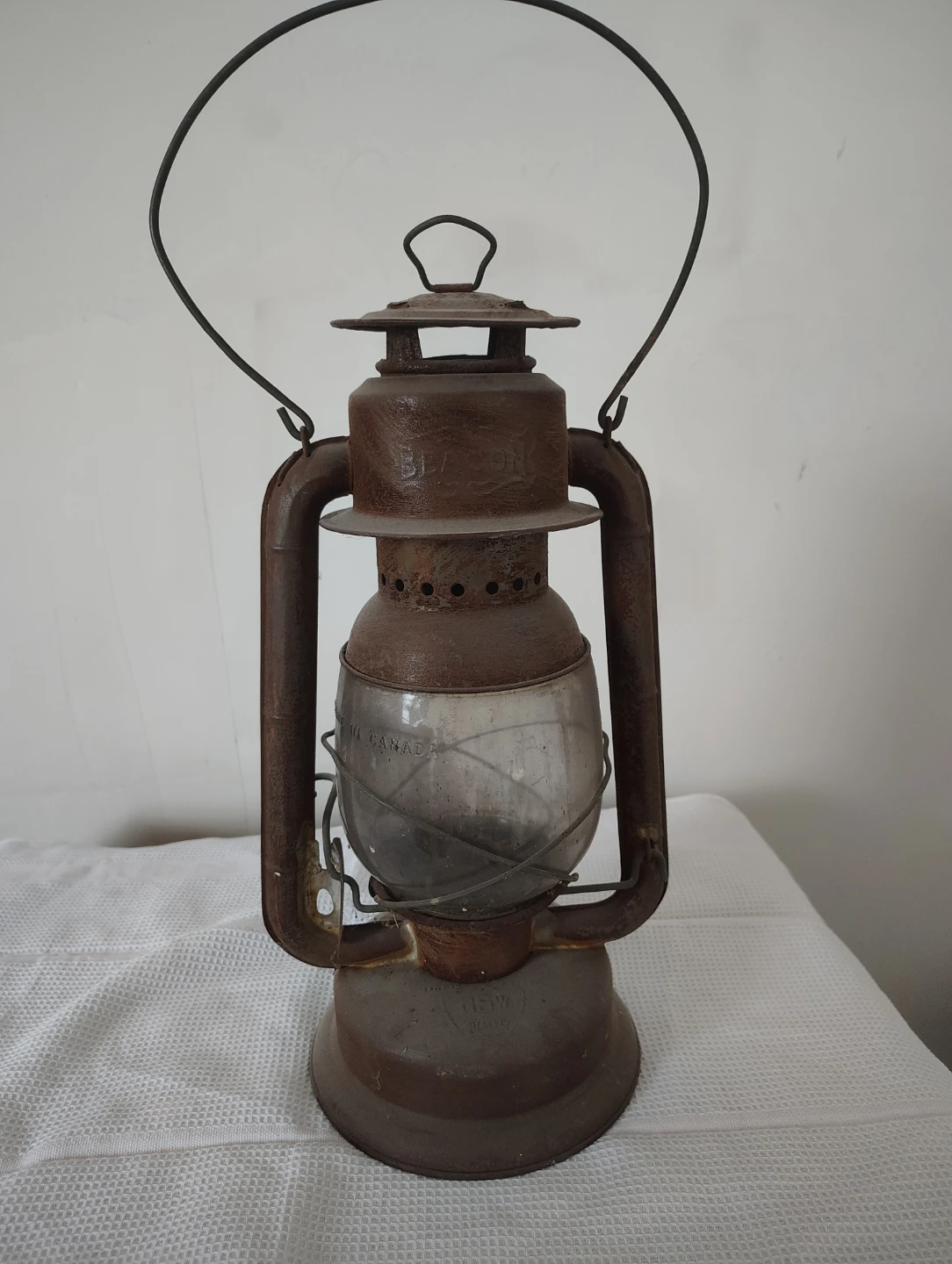 Vintage GSW Beacon Hurricane Lantern - photo 3