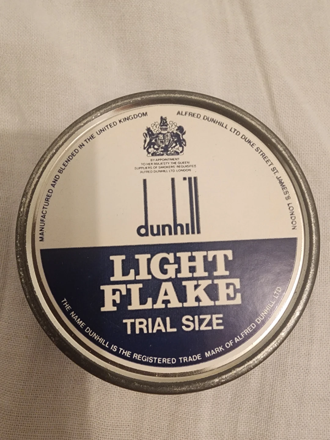 Dunhill Light Flake Tobacco Tin