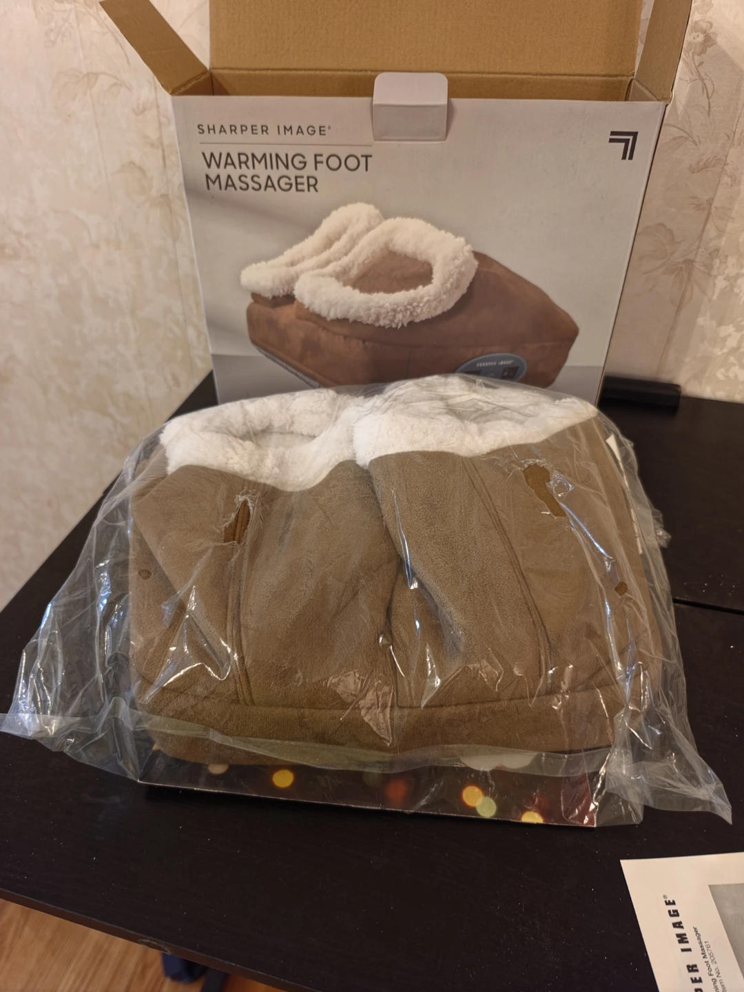Sharper Image Warming Foot Massager w/ Heat – NEW - photo 2
