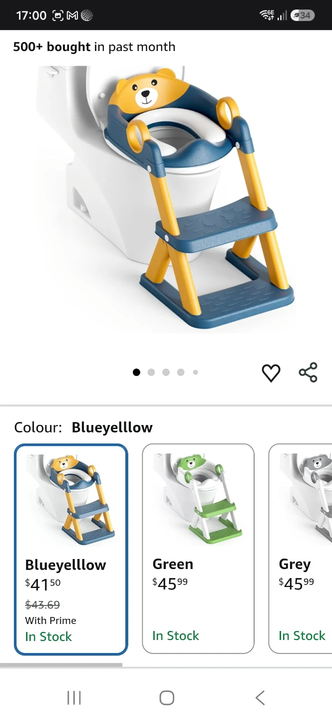 Toddler Potty Training Seat + Step Stool - photo 4