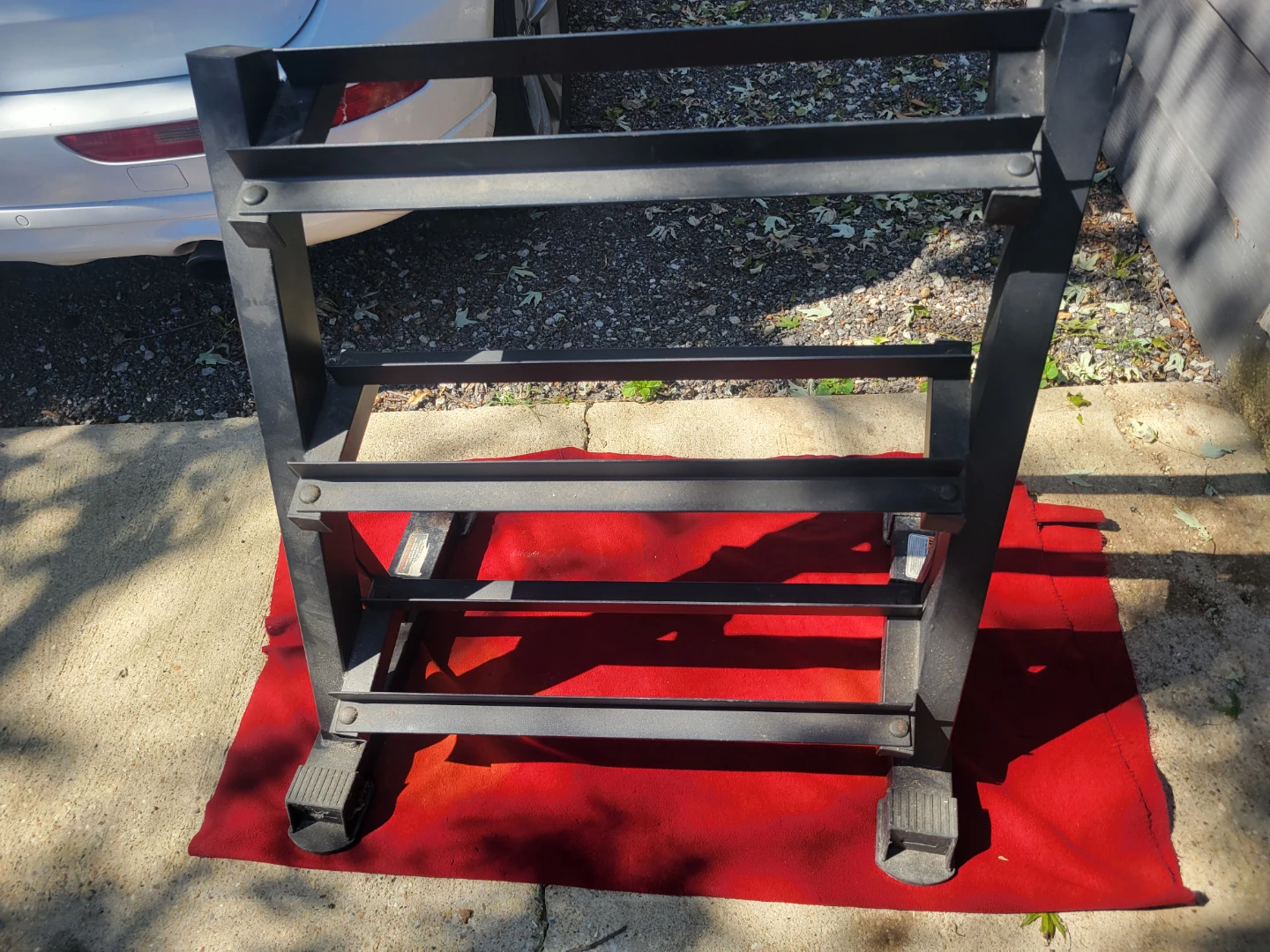 3-TIER DUMBBELLS RACK