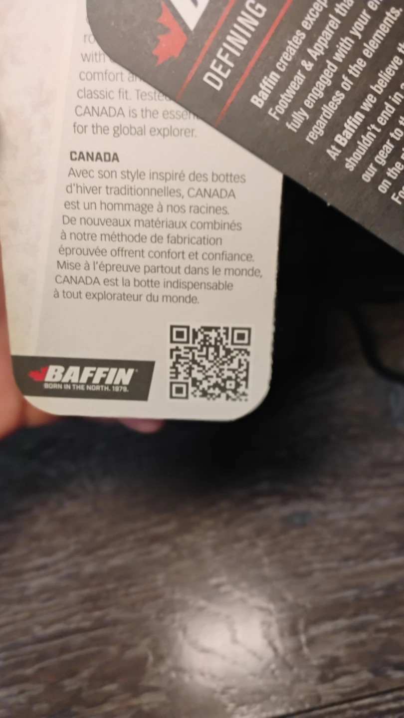 Brand New Baffin Canada Winter Boots – Men’s Size 10 - photo 3