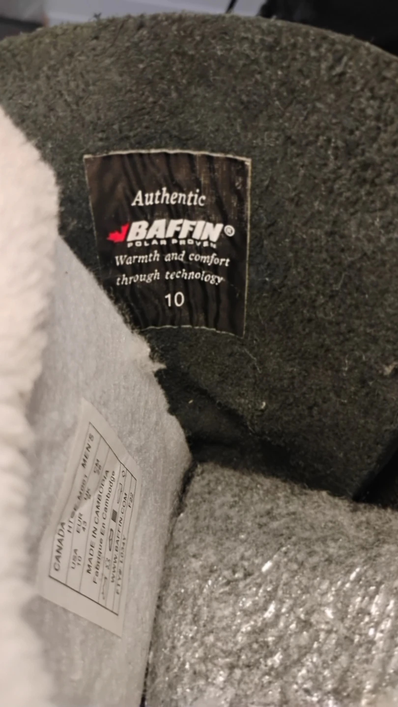 Brand New Baffin Canada Winter Boots – Men’s Size 10 - photo 4