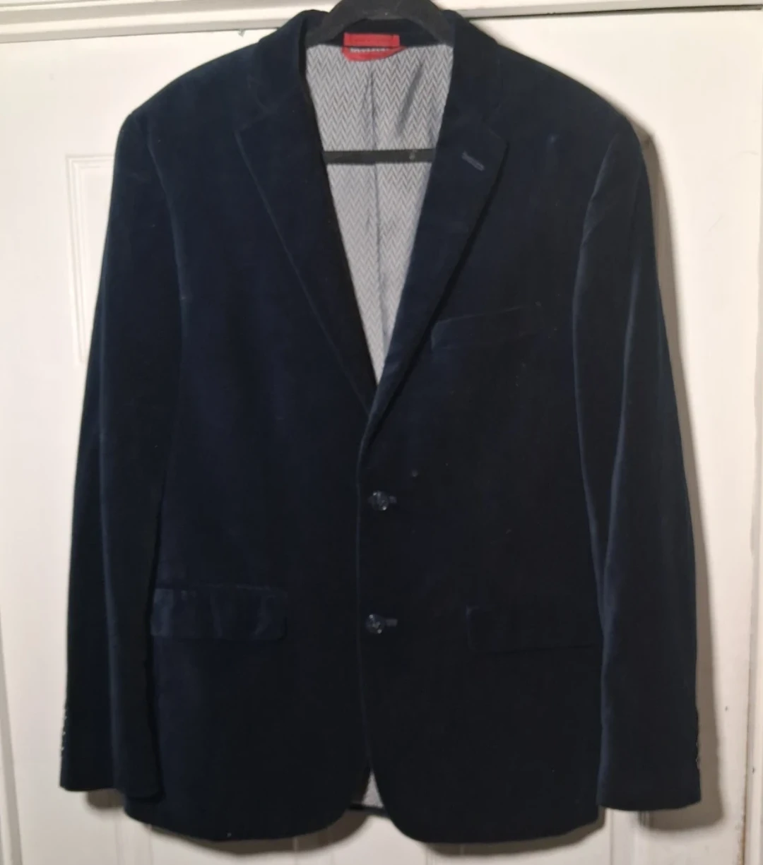 Alfani Black Velvet Blazer