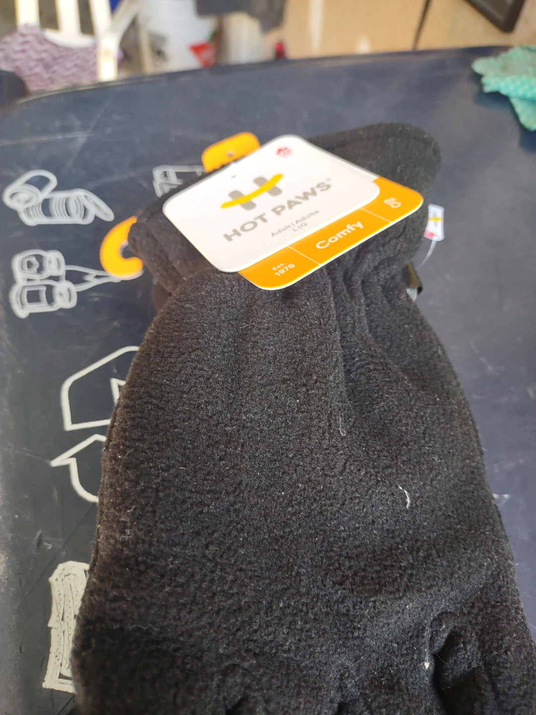 Hot Paws Adult Comfy Fleece Gloves