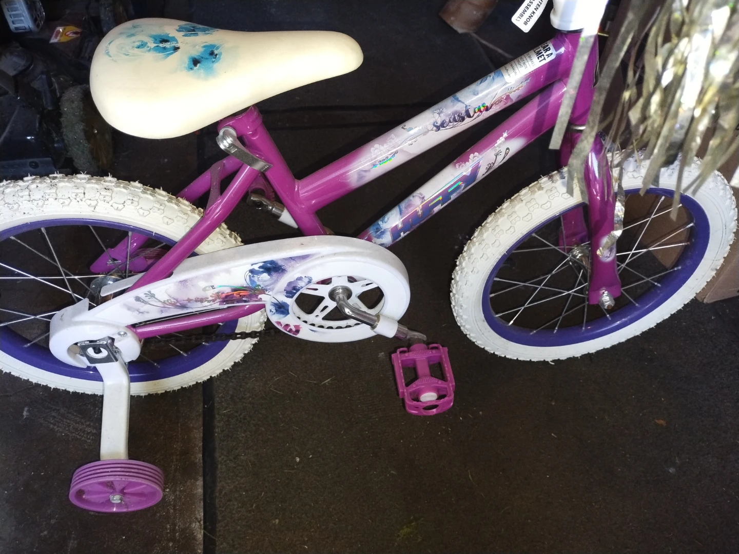 Kids Pink and Purple Bicycle ages 3-6 - photo 2