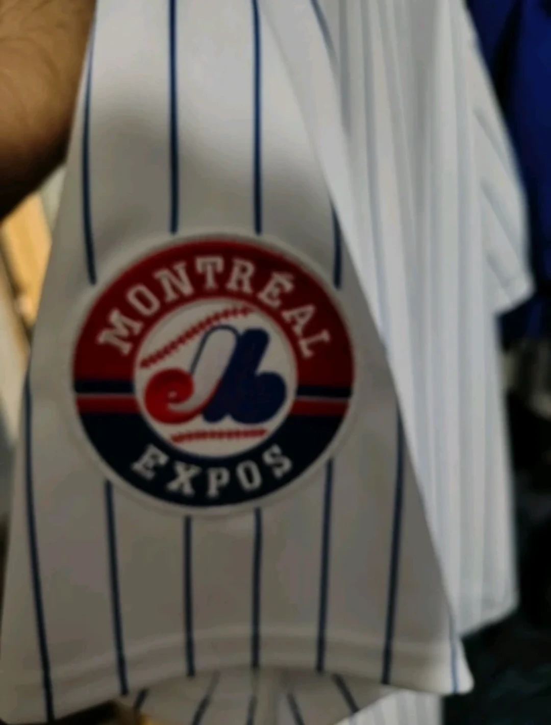 VTG 90s MONTREAL EXPOS RUSSELL BASEBALL JERSEY SIZE M - photo 5