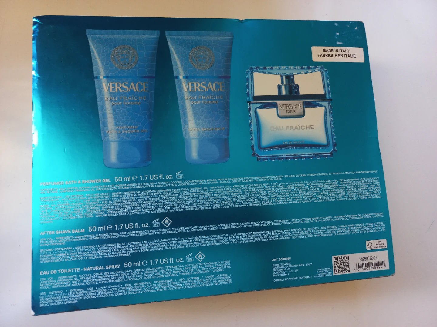 Versace Man Eau Fraiche Gift Set - photo 4