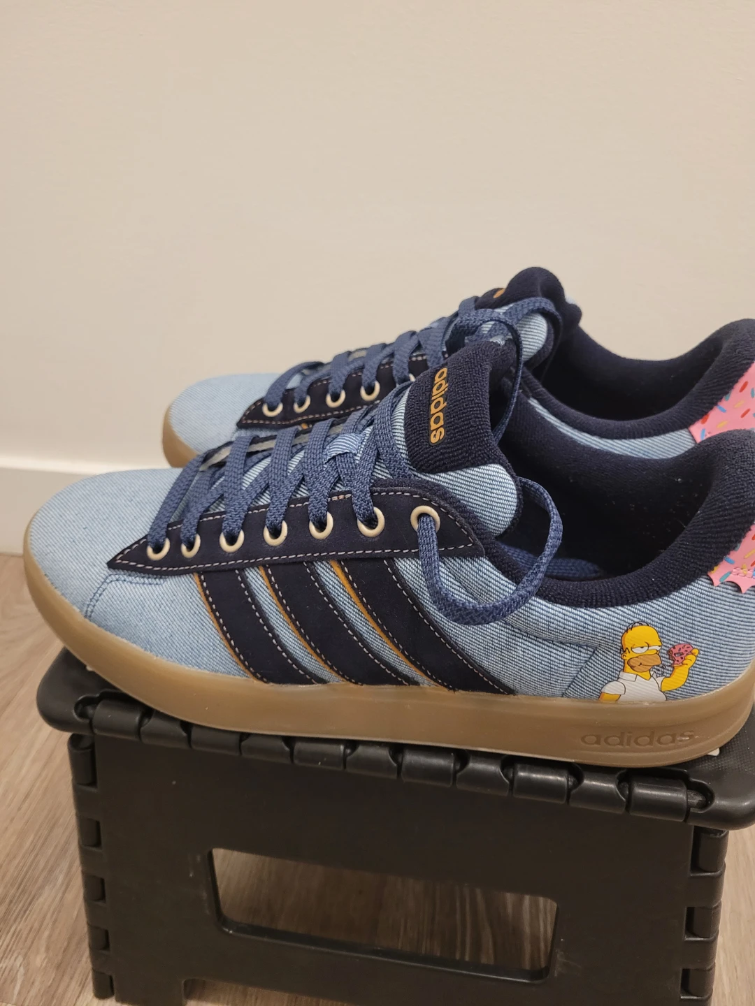 Adidas Simpsons Homer Simpson Denim Sneakers - photo 3