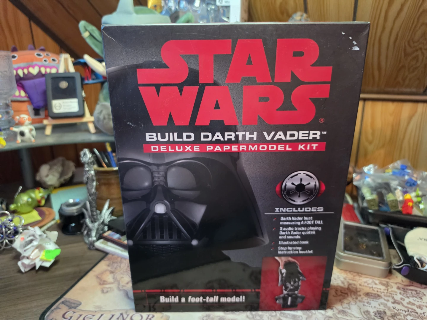 Star Wars Build Darth Vader Deluxe Paper Model Kit