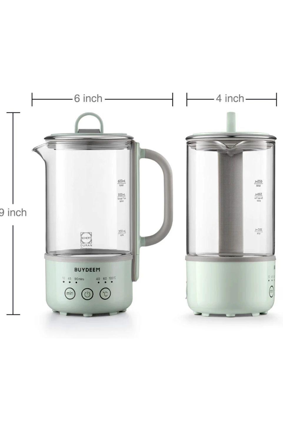 New BUYDEEM K313 Travel Electric Kettle, Mini - photo 4
