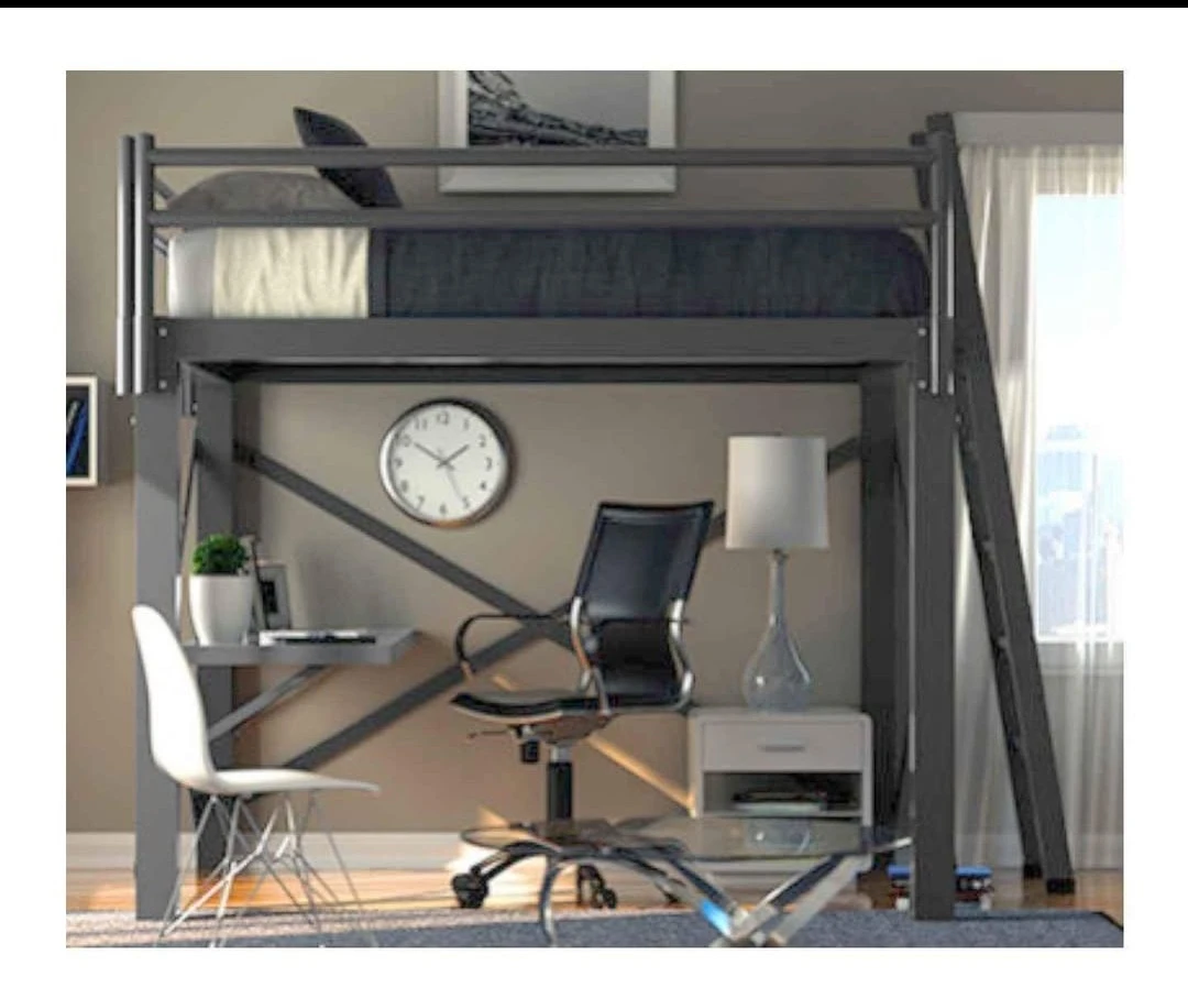 Loft Bed Metal (Heavy-Duty) - Adult Queen Size - photo 2
