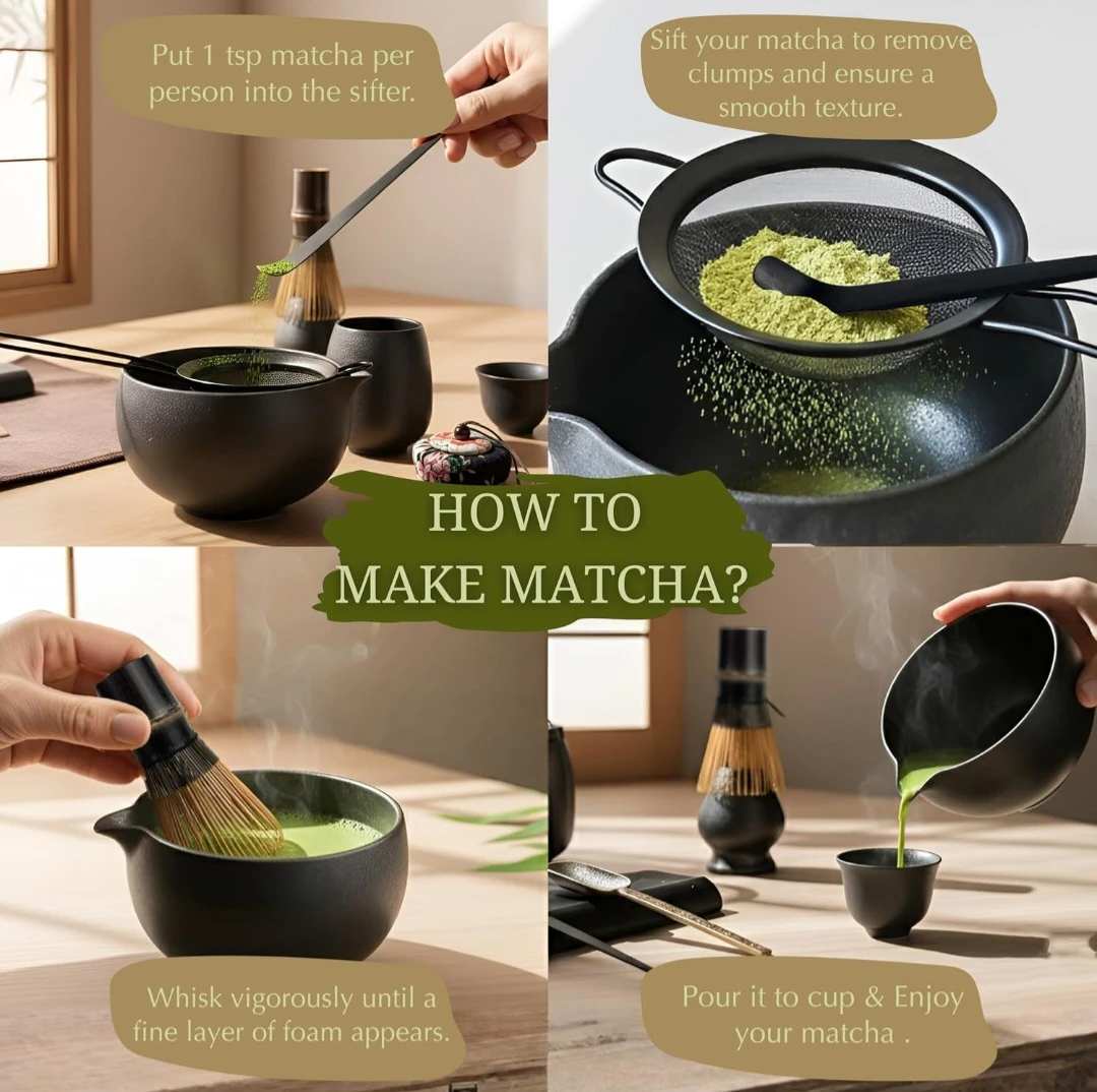 Premium Matcha Whisk Set - photo 4
