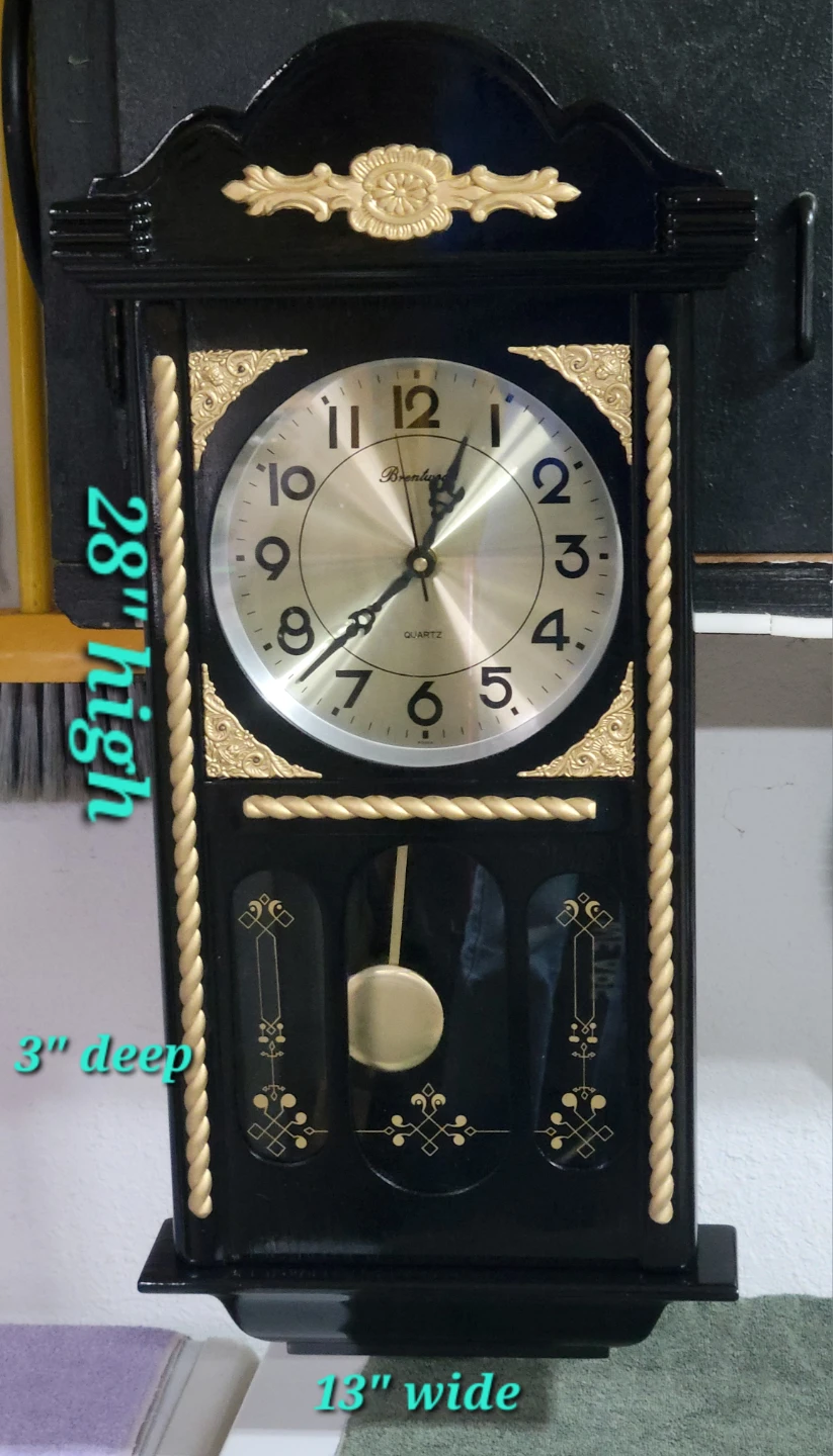 Brentwood Quartz Wall Clock