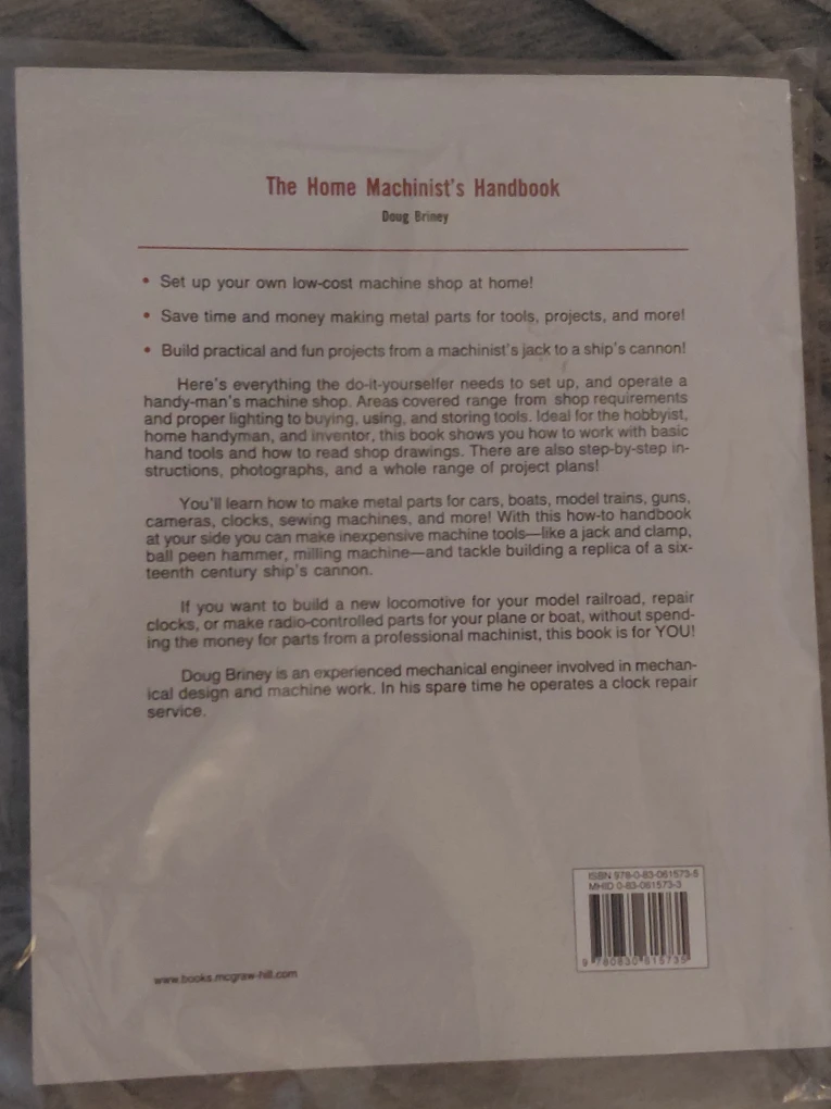 The Home Machinist's Handbook by Doug Briney - photo 2