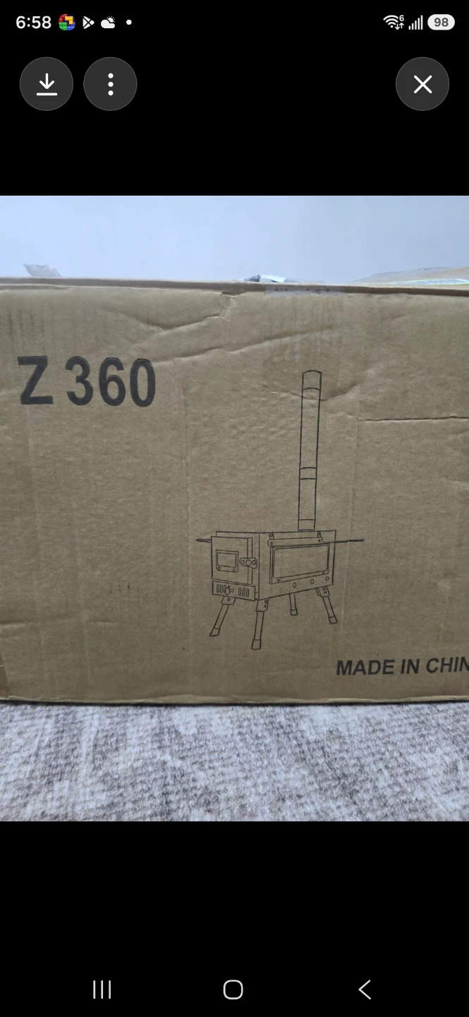 Z 360 Portable Camping Stove