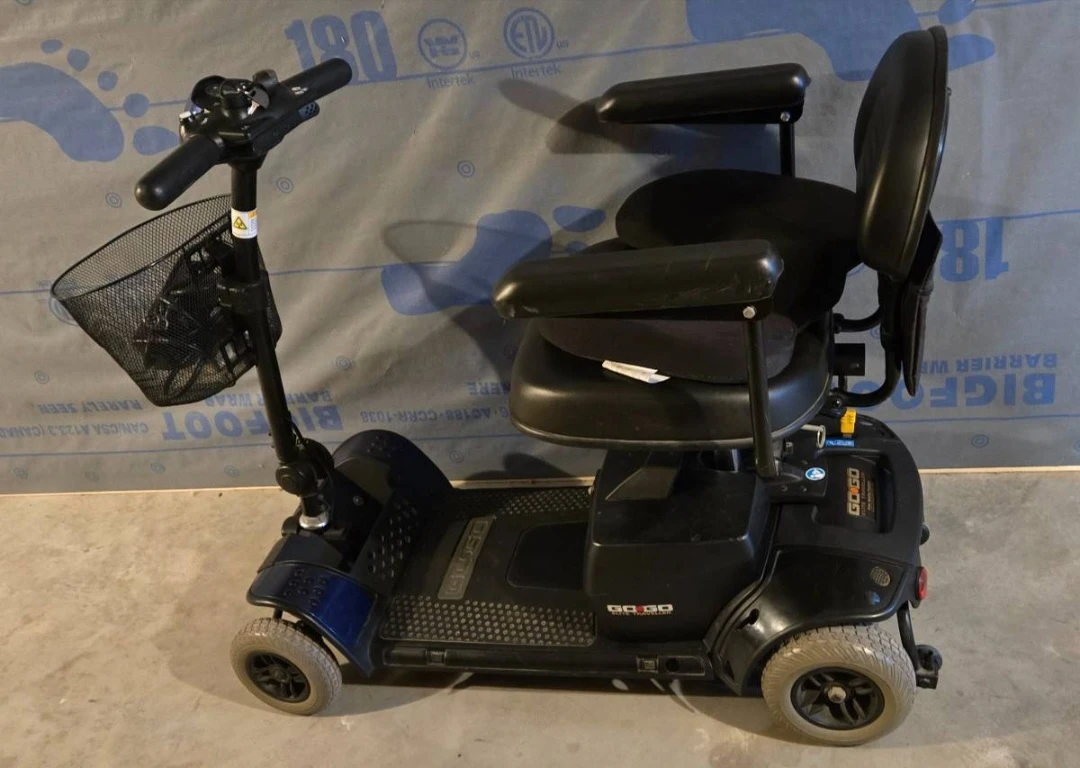 Mobility Scooter and Hitch Carrier