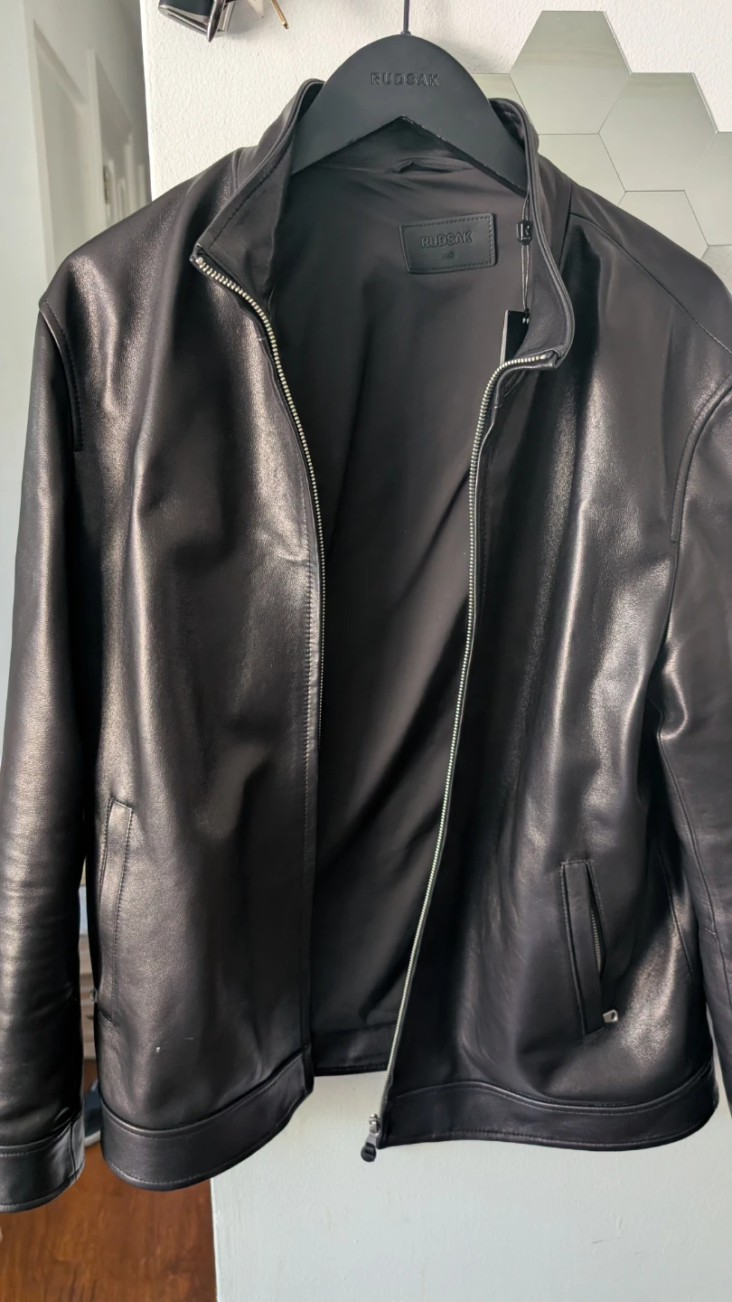 Rudsak Black Leather Jacket