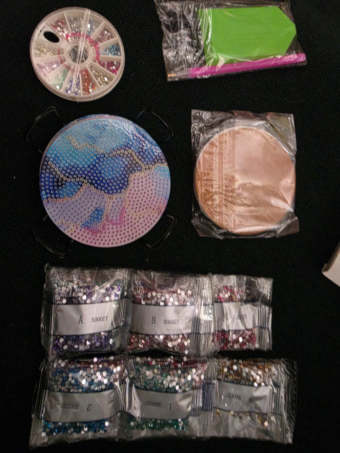 DIY Diamond Painting Kit. Coasters 8pcs set - photo 3