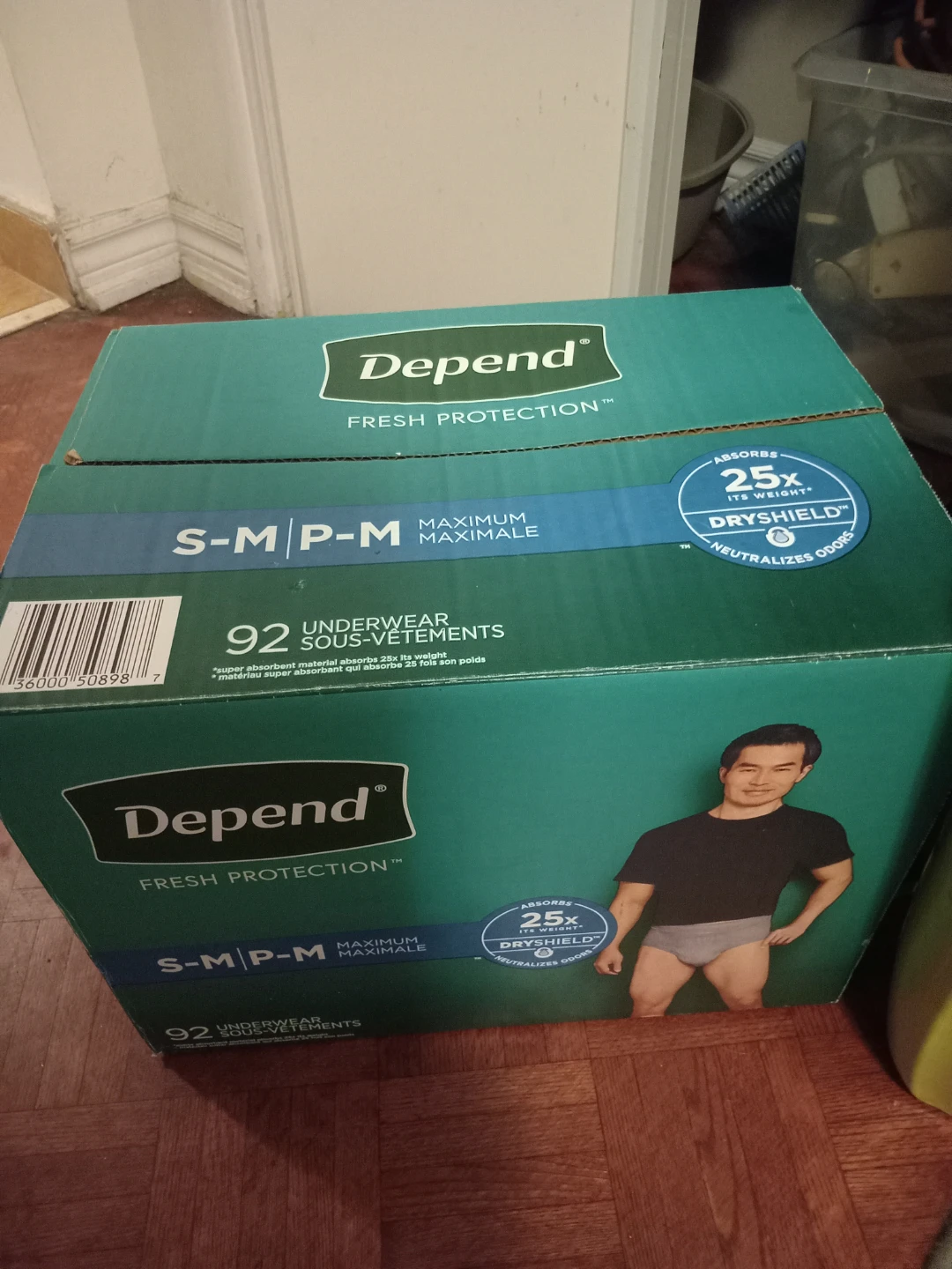 Depend Fresh Protection Underwear Small-Medium 92 Pack