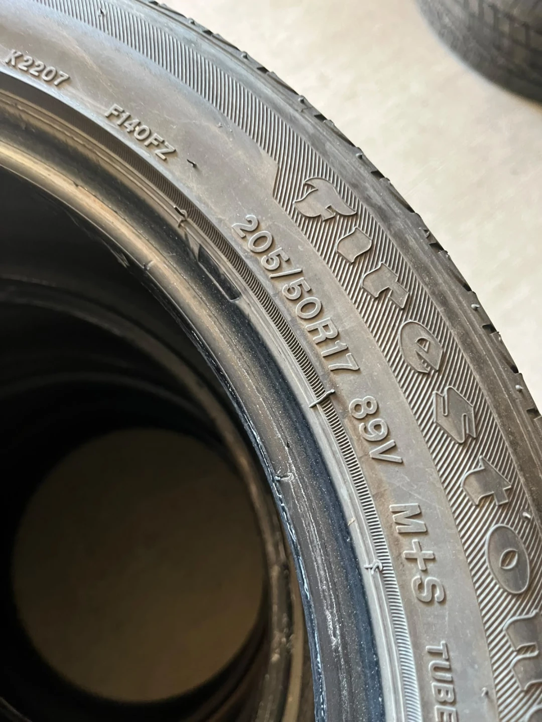 205/50R17 Firestone FT140 Tires - photo 3