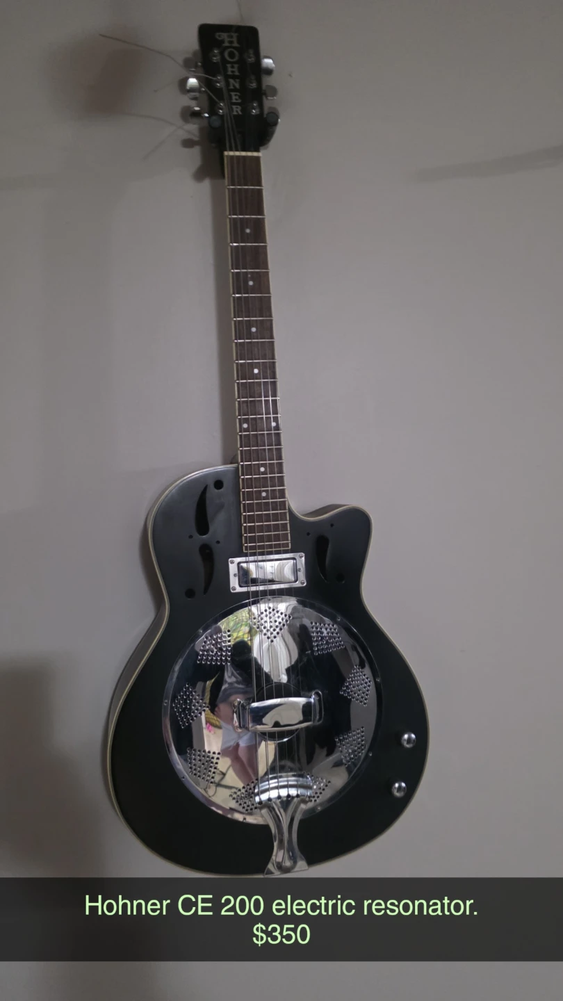 Hohner CE 200 Electric Resonator Guitar