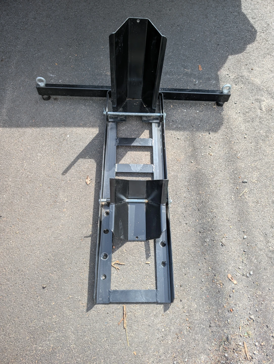 Motorcycle Wheel Chock Stand