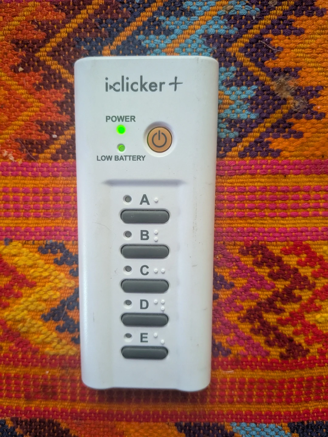 iClicker+ Student Response Remote Model RLR15 - photo 2