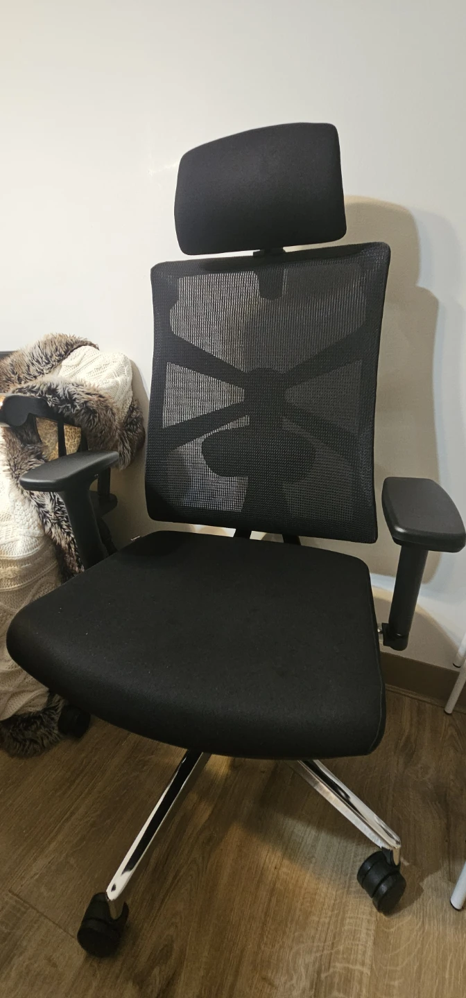 Black Ergonomic Mesh Office Chair - photo 2