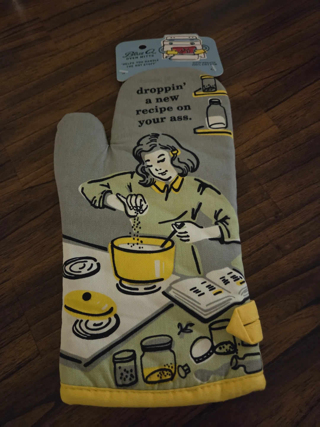 Blue Q Oven Mitt